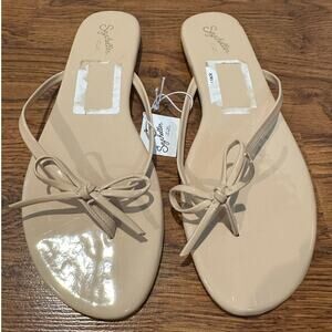 Seychelles Instant Crush Flip Flops – Beige | Women’s Size 10 NWT Preppy Style